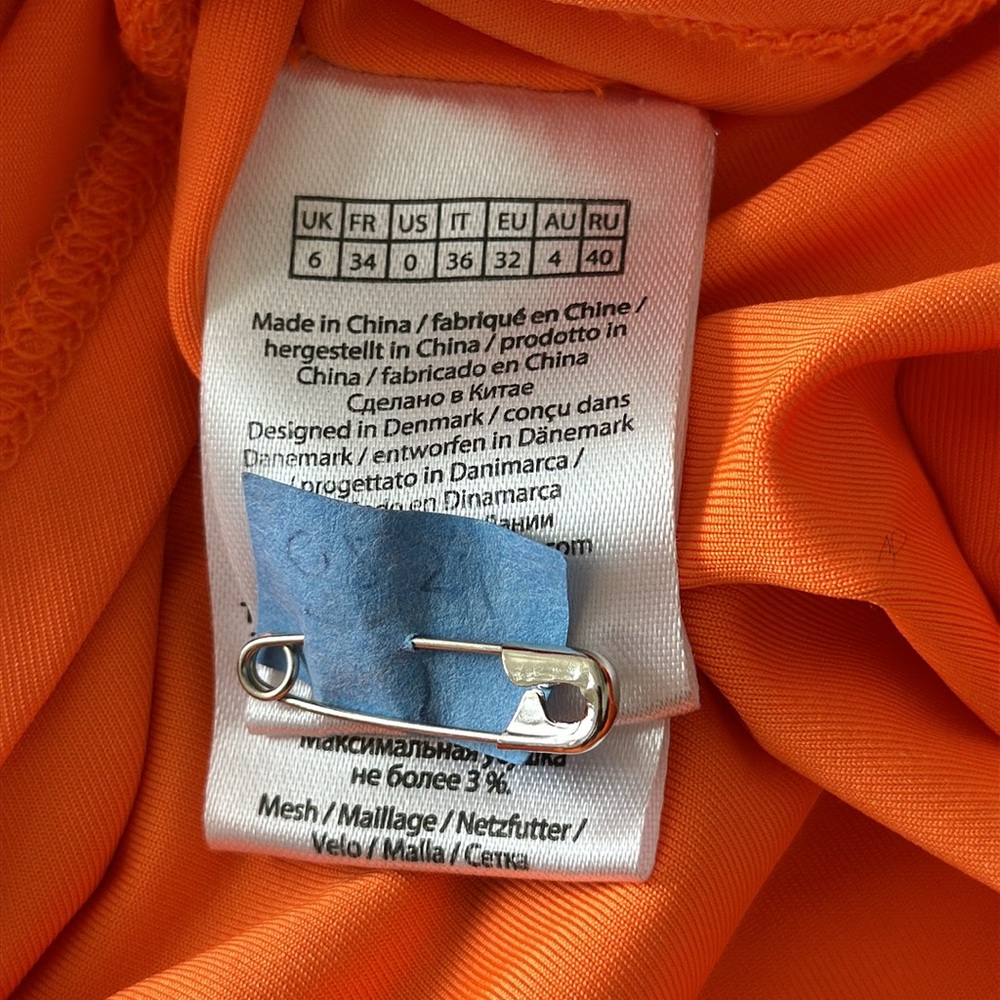 Rotate orange sequin dress - Picture 10 of 15